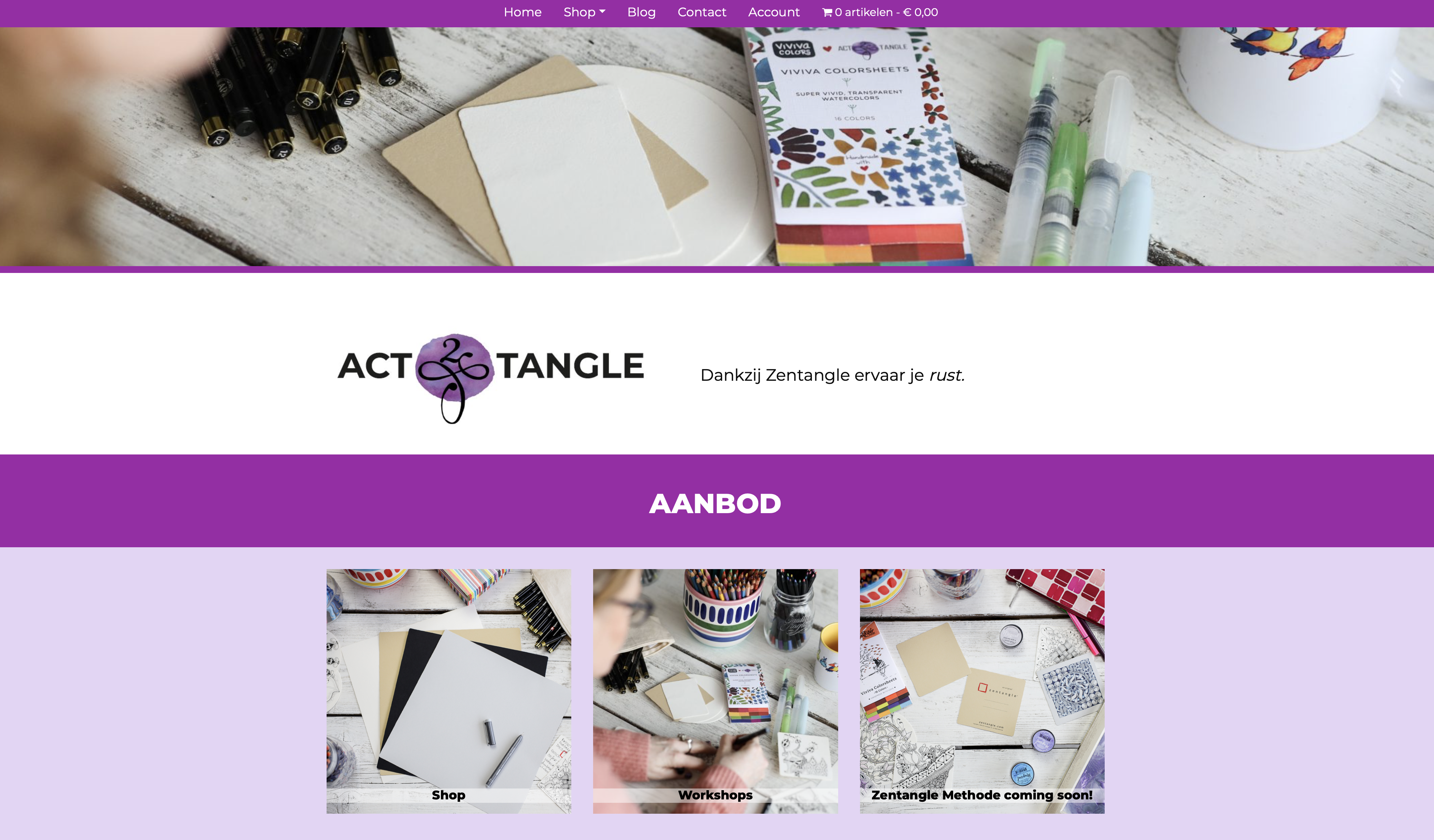Waarom een nieuwe website voor Act2Tangle?