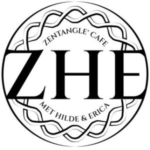 Zentangle met Hilde en Erica Cafe 25 maart