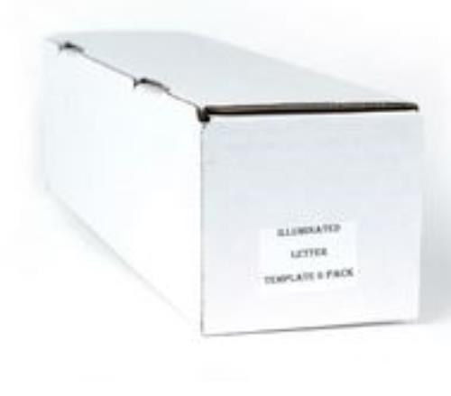 Project Pack 23 - Iluminated letter template